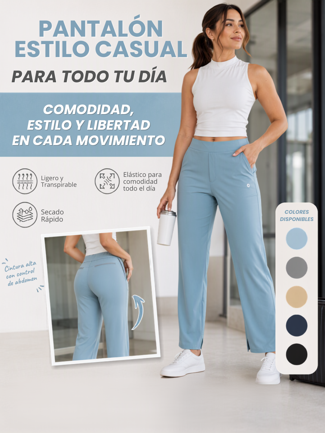 Pantalón Estilo Casual