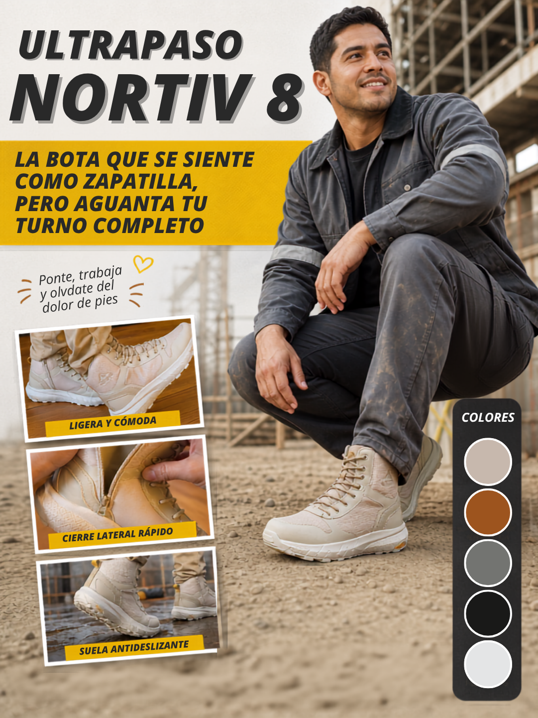 UltraPaso Nortive8 Botas