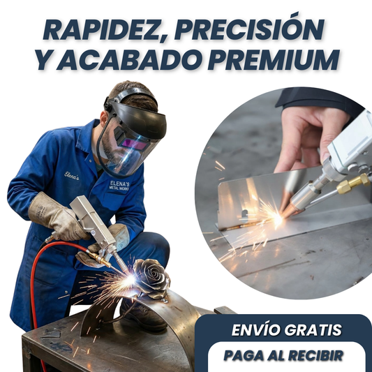 MÁQUINA DE SOLDADURA LÁSER PORTÁTIL DE 1000W