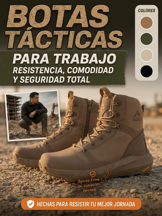 BOTAS TÁCTICAS PARA TRABAJO
