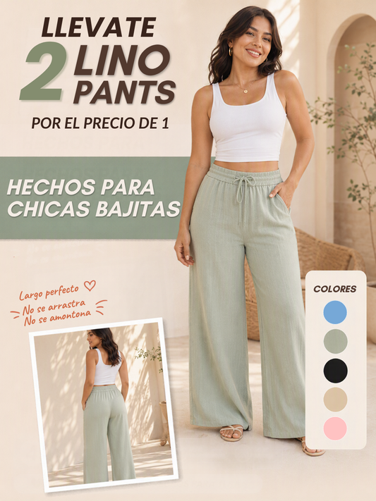 Lino Pants de Mujer