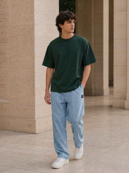 LinoFlex - Pantalón Casual de Lino para Hombre