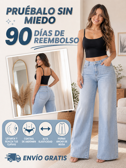 Onesco Jeans Tiro Bajo Stretch