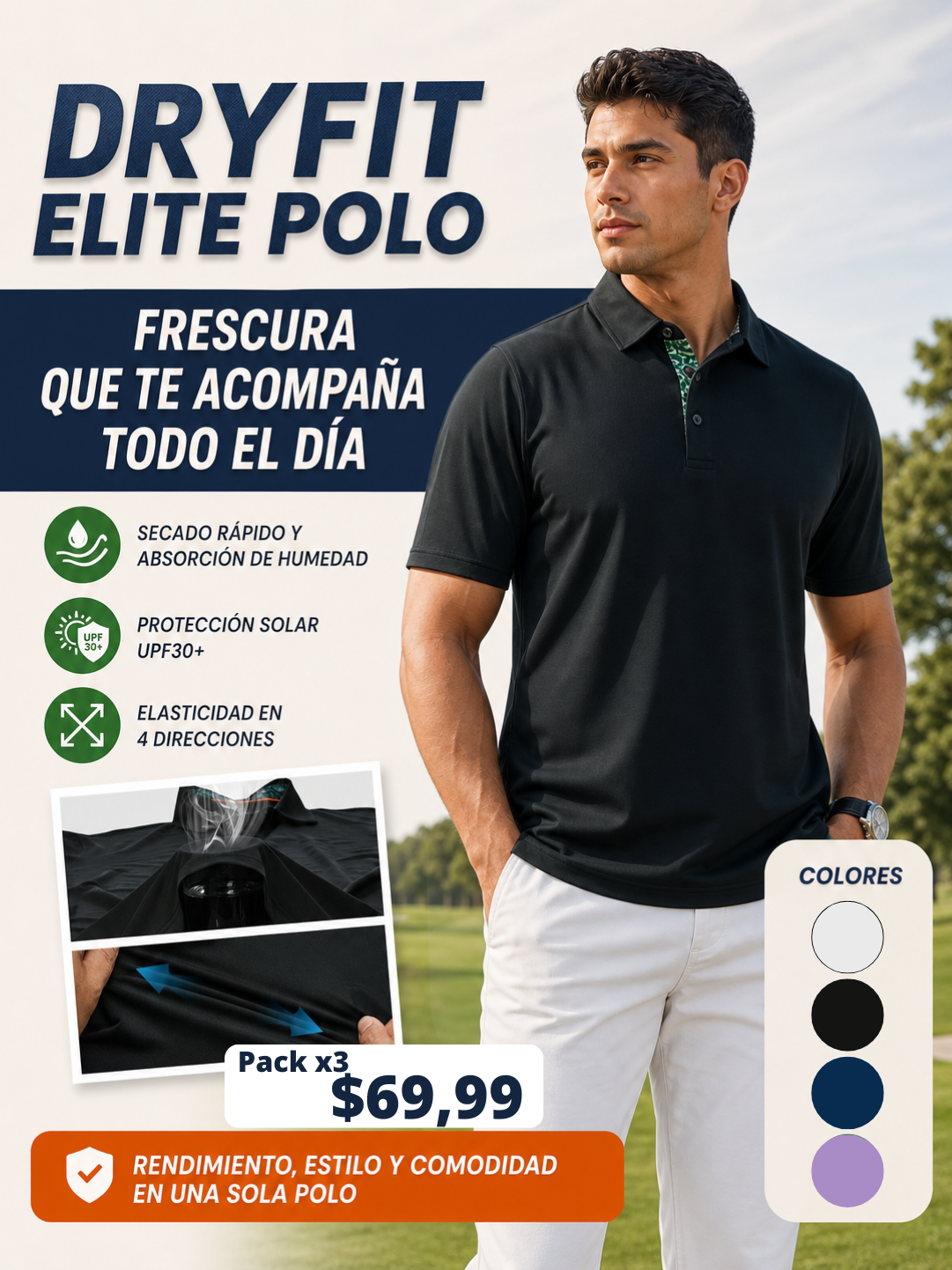 DryFit Elite Polo