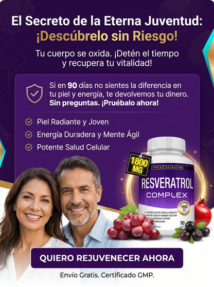 TOPLUX RESVERATROL SUPPLEMENT