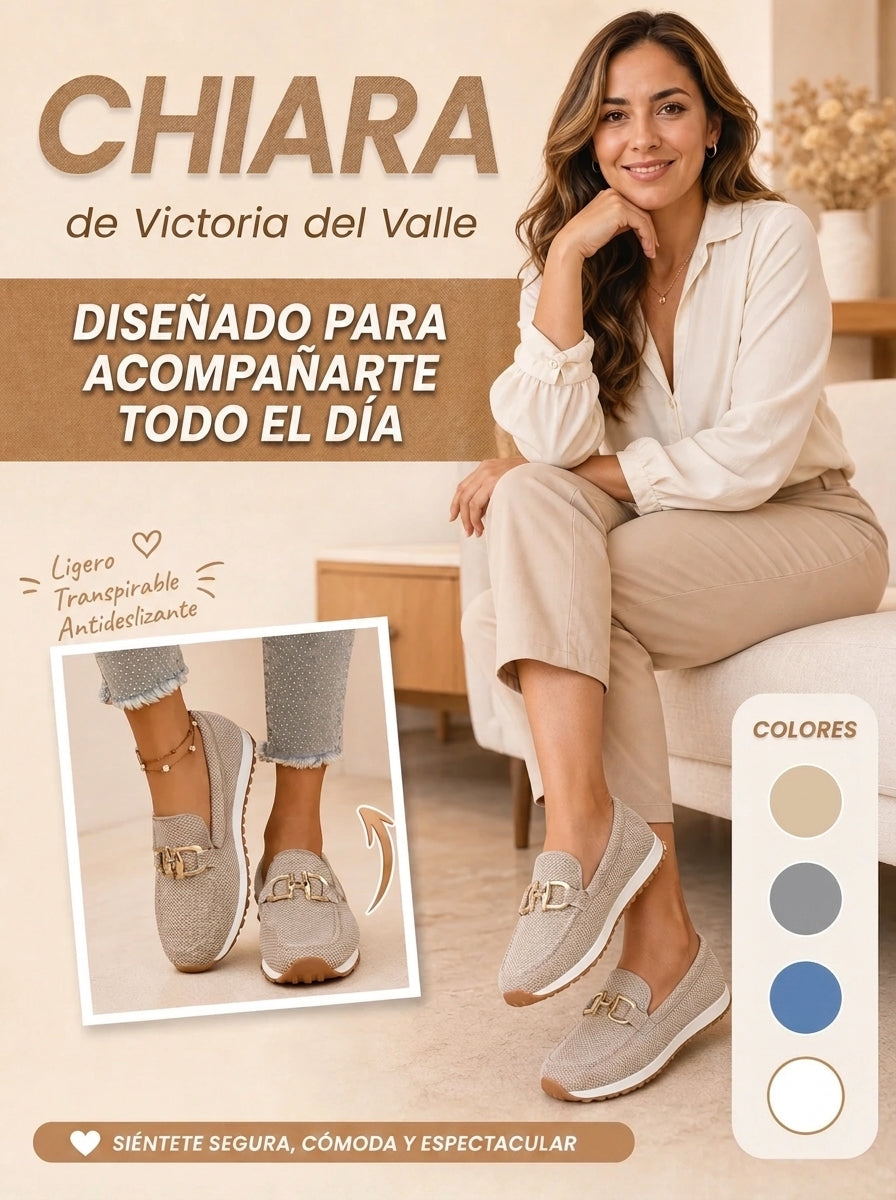 Chiara | Zapatos deportivos tipo mocasín.