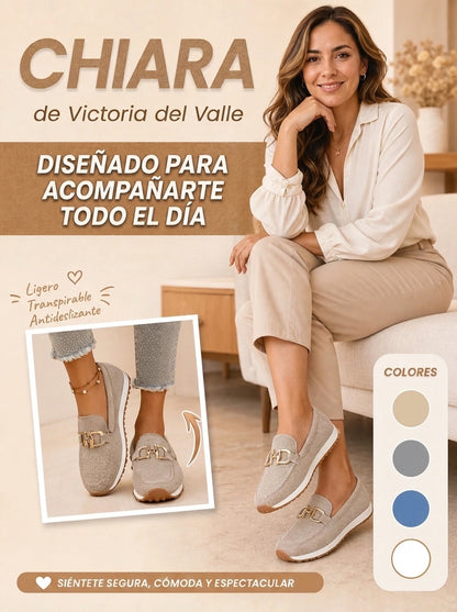 Chiara | Zapatos deportivos tipo mocasín.
