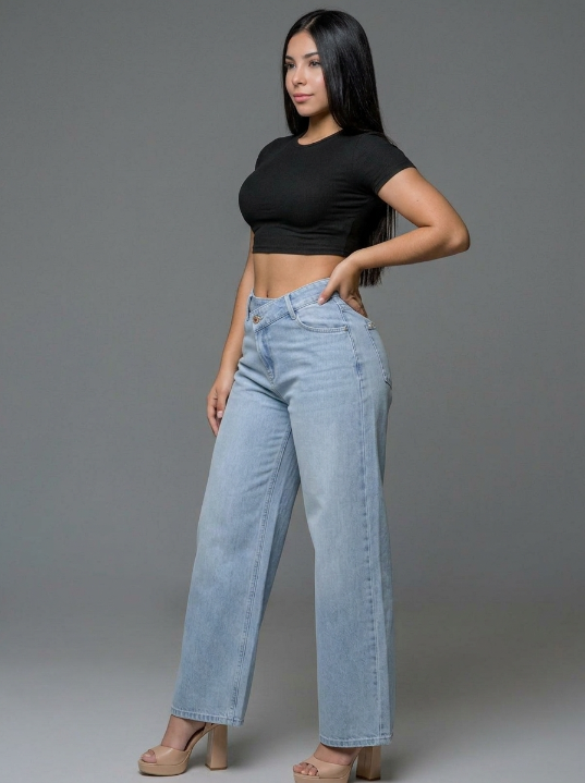 Flexy Jeans Asimetricos