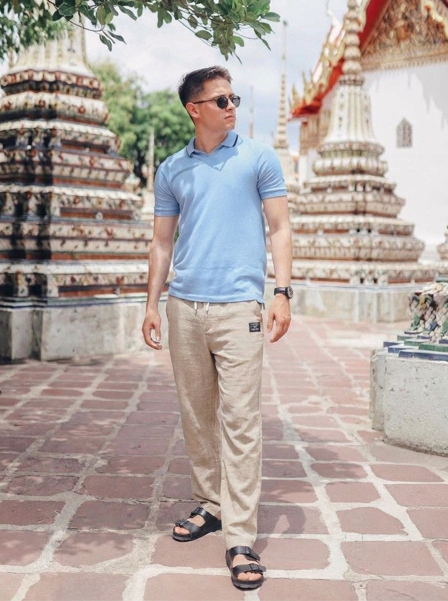 Pantalón Casual de Lino