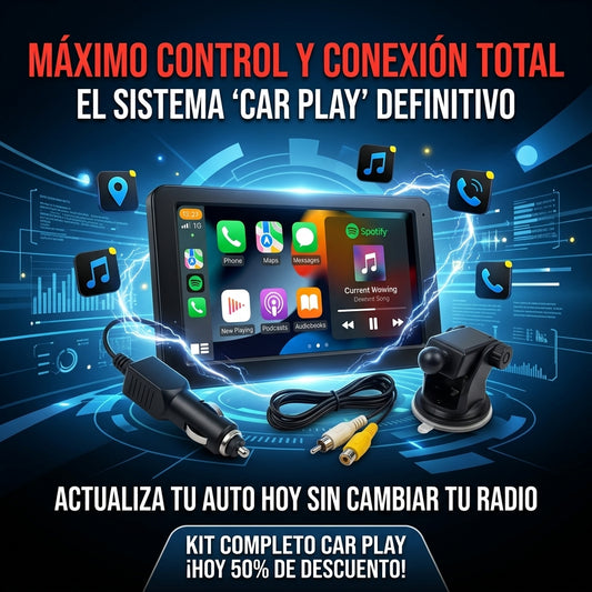 CAR PLAY RADIO I MODERNIZA TU AUTO