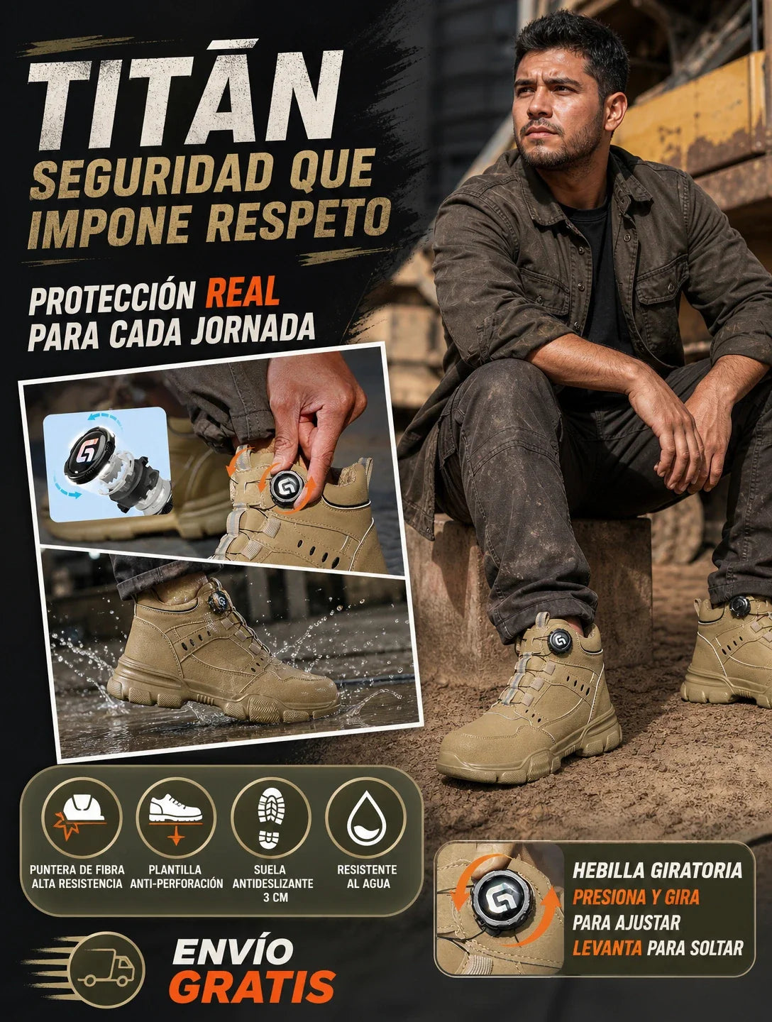 Titán - Calzado de seguridad